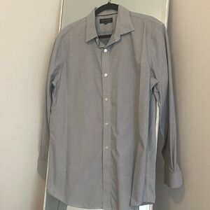 Banana Republic Men's Blue Dress Shirt